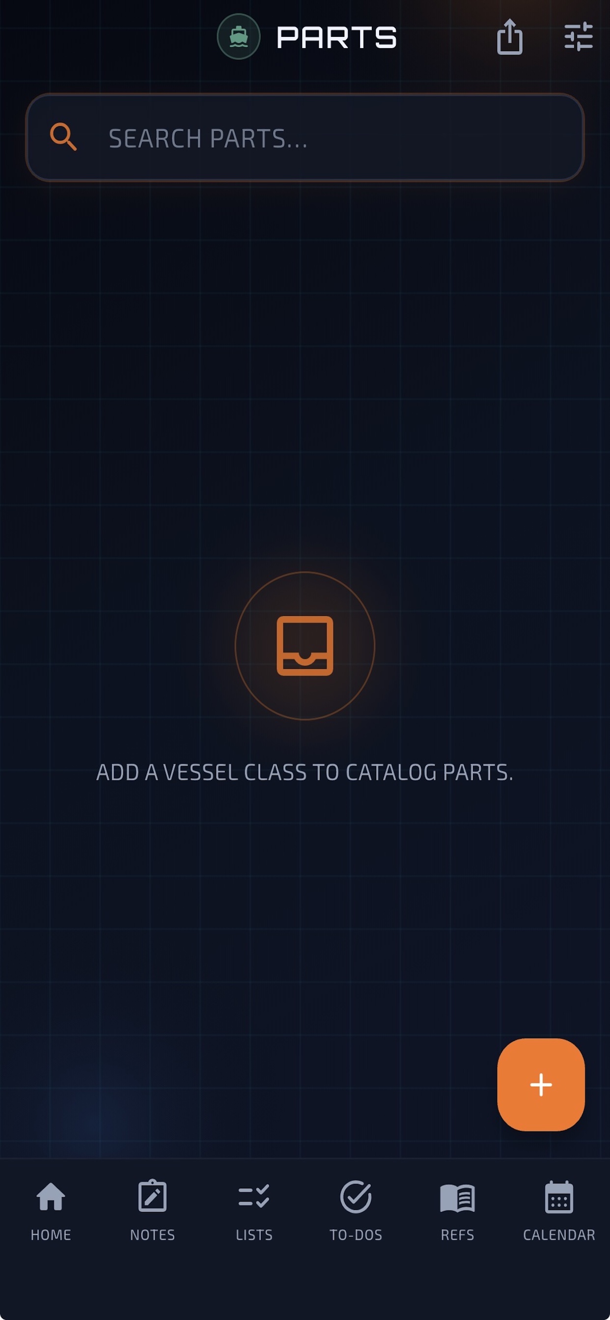 Parts catalogue